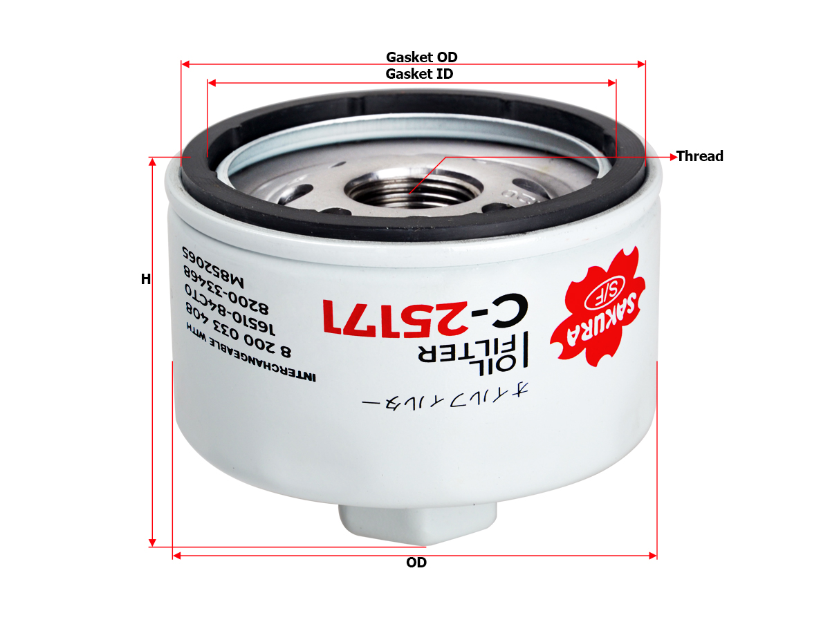 Sakura Filter C-25171 | Sakura Filter