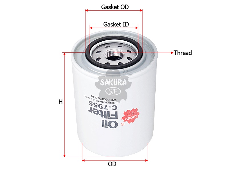 Sakura Filter C-7955 | Sakura Filter