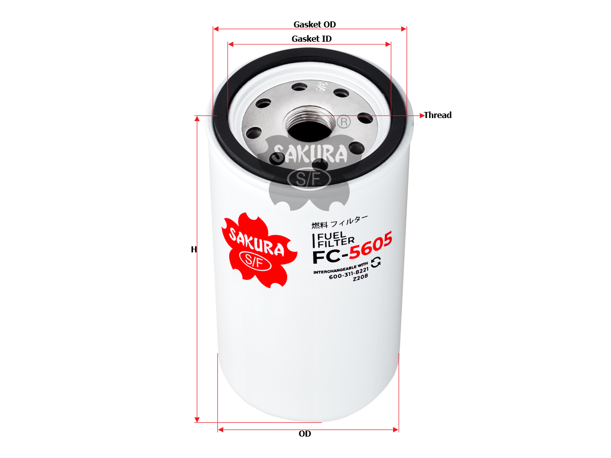 Amazon.com: Fleetguard Fuel Filter Pack of 12 Part No