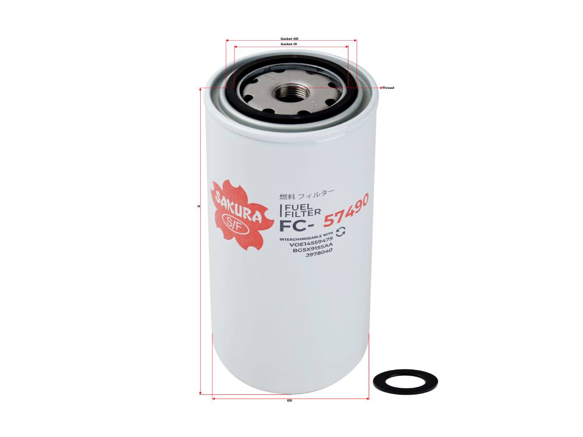 Japanparts FC-574S Filtre à Carburant - Haute Performance Pour Votre Moteur