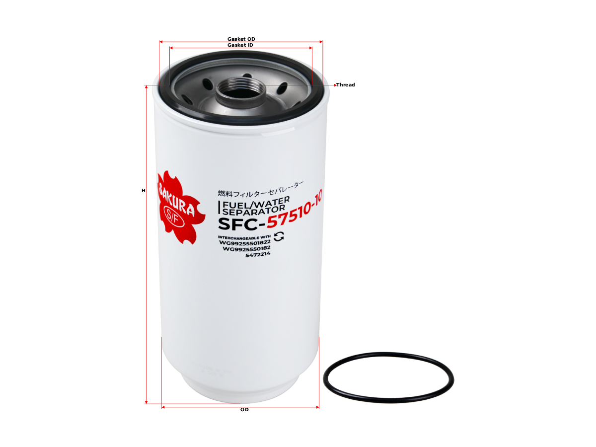 Sakura Filter SFC-57510-10