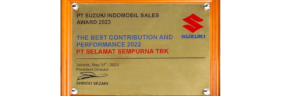 The Best Contribution and Performance 2022 from PT Suzuki Indomobil Sales