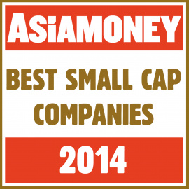 Indonesia Best Managed Company for Small Cap Corporate at Asiamoney Summer Awards 2014